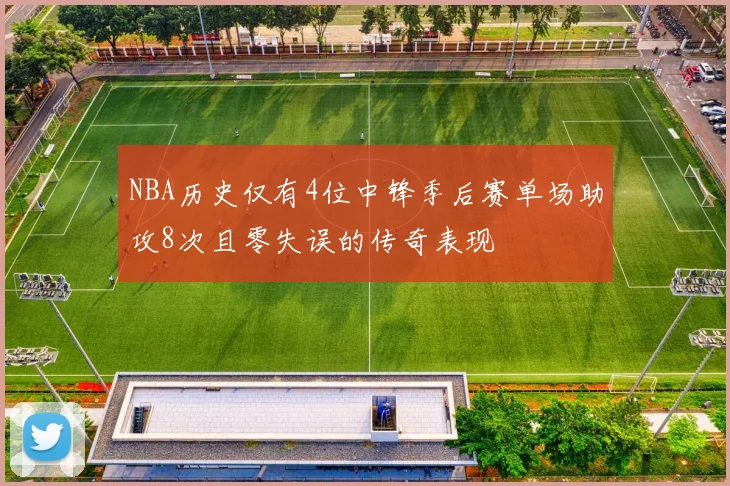 NBA历史仅有4位中锋季后赛单场助攻8次且零失误的传奇表现